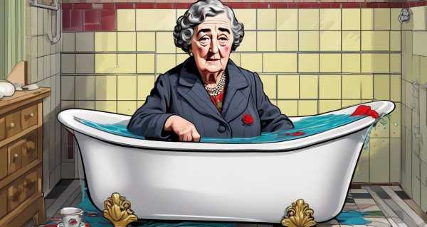 Agatha Christie - Inspiration in der Badewanne