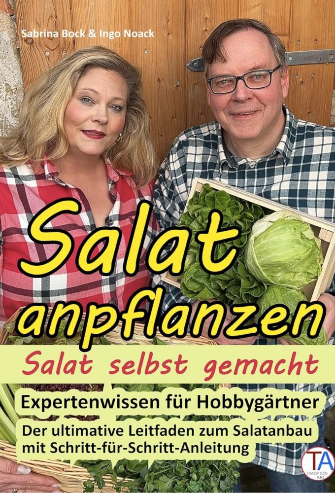 Salat anpflanzen - Buch Cover